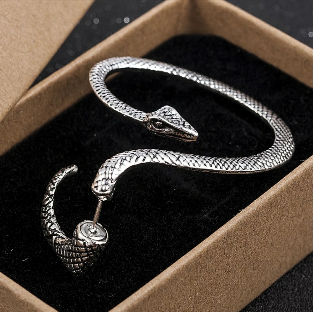 Twining Snake earring - Picture 3 of 4